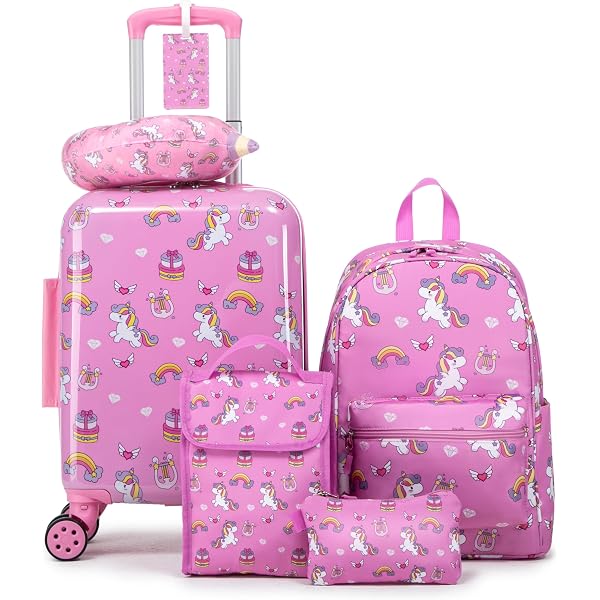 Amazon.com: Rockland Fashion Softside Upright Luggage Set
